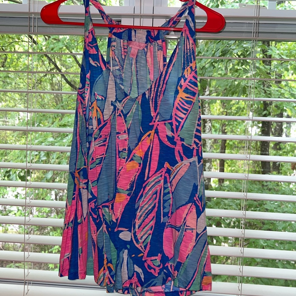 Lilly Pulitzer Sailboat Tank large GUC
